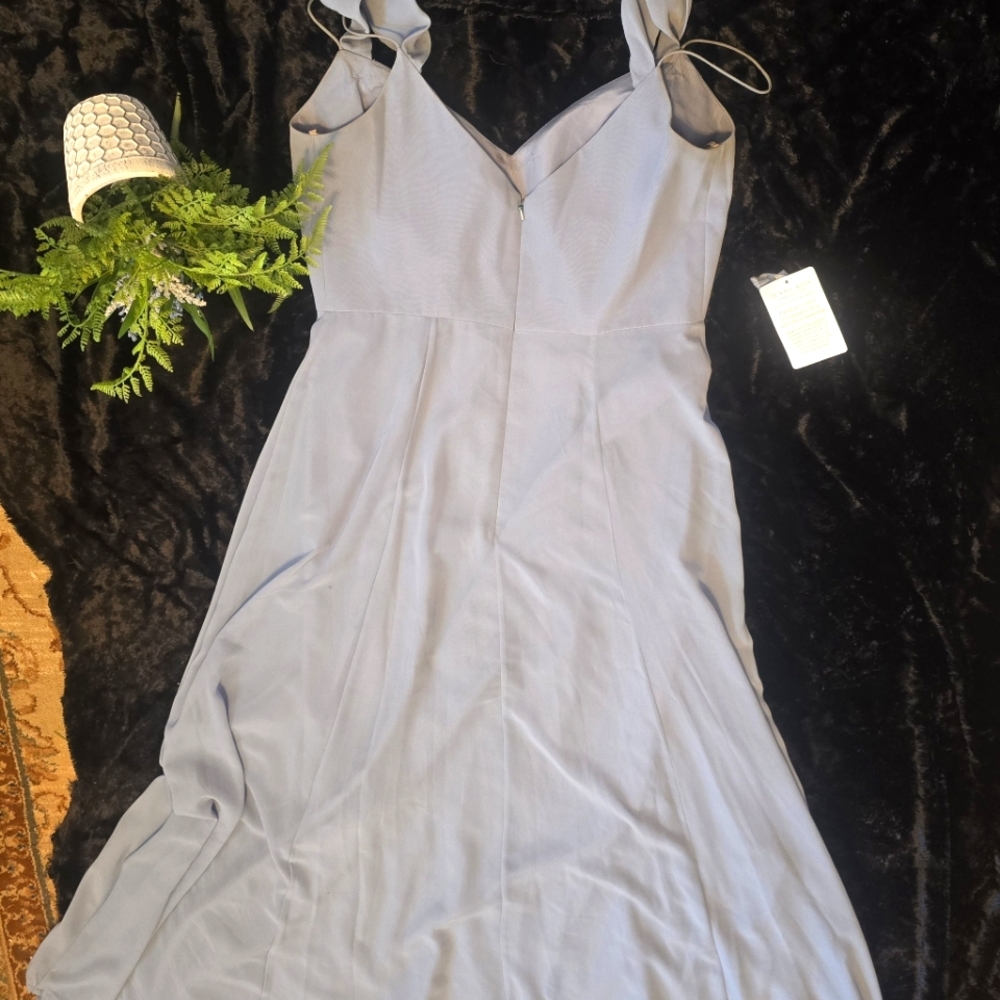 Jenny Yoo Collection-- Bridesmaids Gown, slate blue